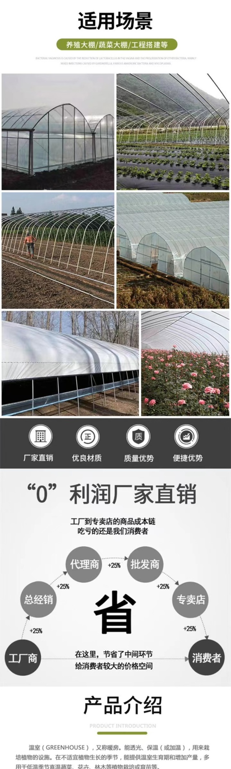 十年质保养牛大棚整套牛棚含覆盖全国发货包建
