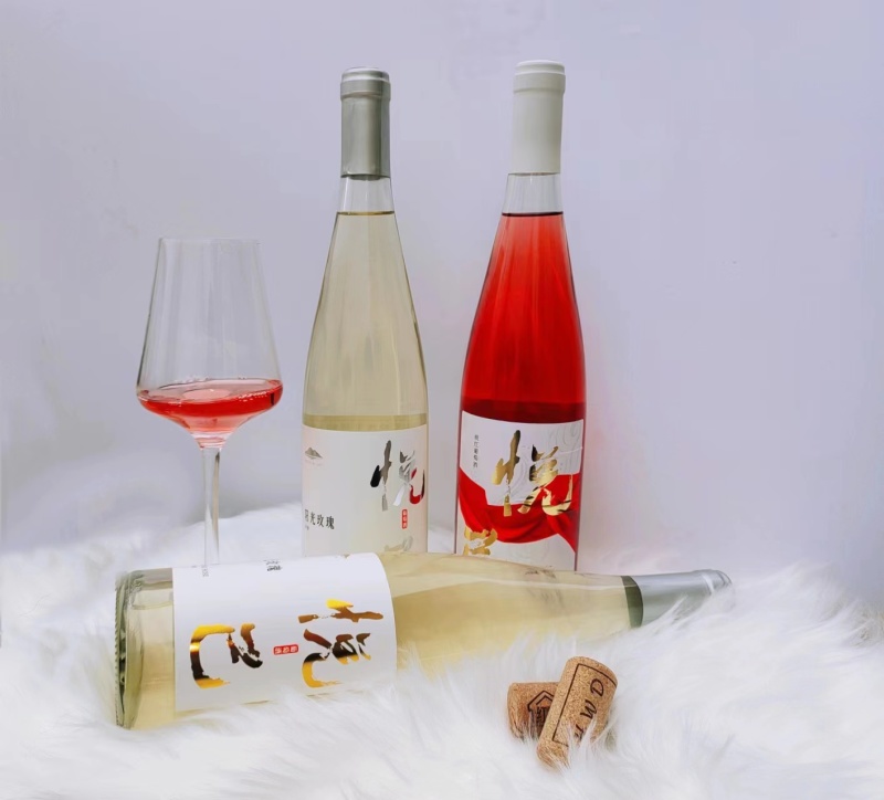 葡萄酒纯阳光玫瑰葡萄酒酒庄直供全国发货