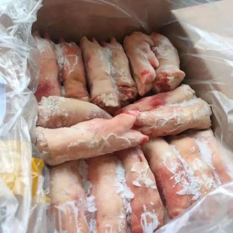 去骨猪头肉，干净无异味剃毛，日期新鲜，货发全国。