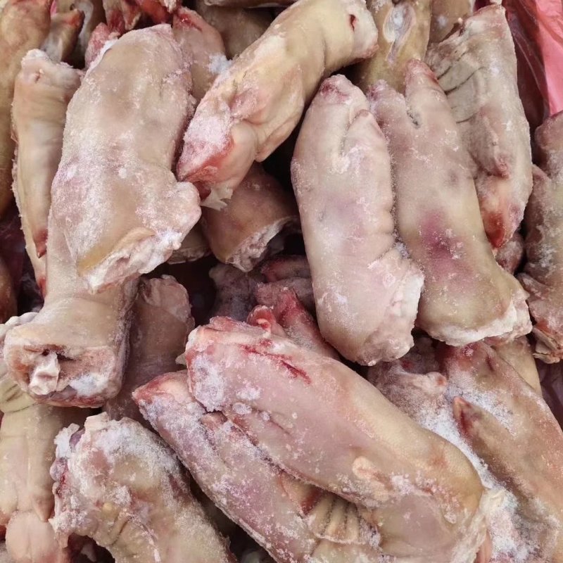 去骨猪头肉，干净无异味剃毛，日期新鲜，货发全国。