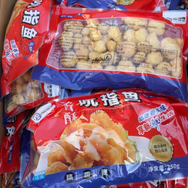 香酥吮指鱼鱼肉油炸小零食酒店调理品