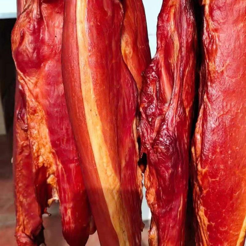 【腊肉】5斤装烟熏后腿腊肉五花四川农家土猪柏树枝重庆特产