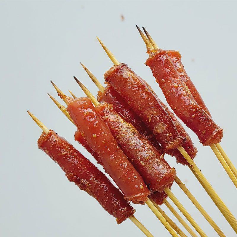 【腊肠串】广式腊肠小串一口肠手把小串小香肠火锅串食材烧烤