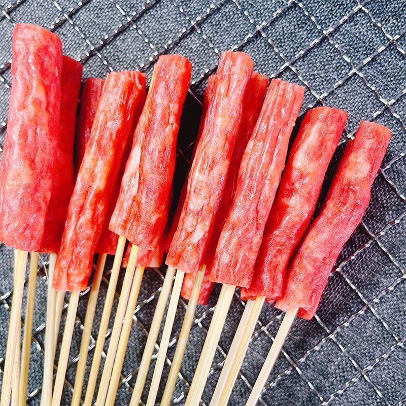 【腊肠串】广式腊肠小串一口肠手把小串小香肠火锅串食材烧烤