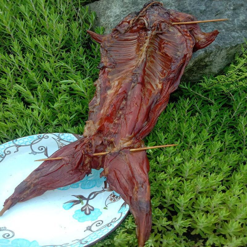 【烟熏兔】柴火烟熏腊兔子肉湖南特产腊肉腊味风干兔子肉年货
