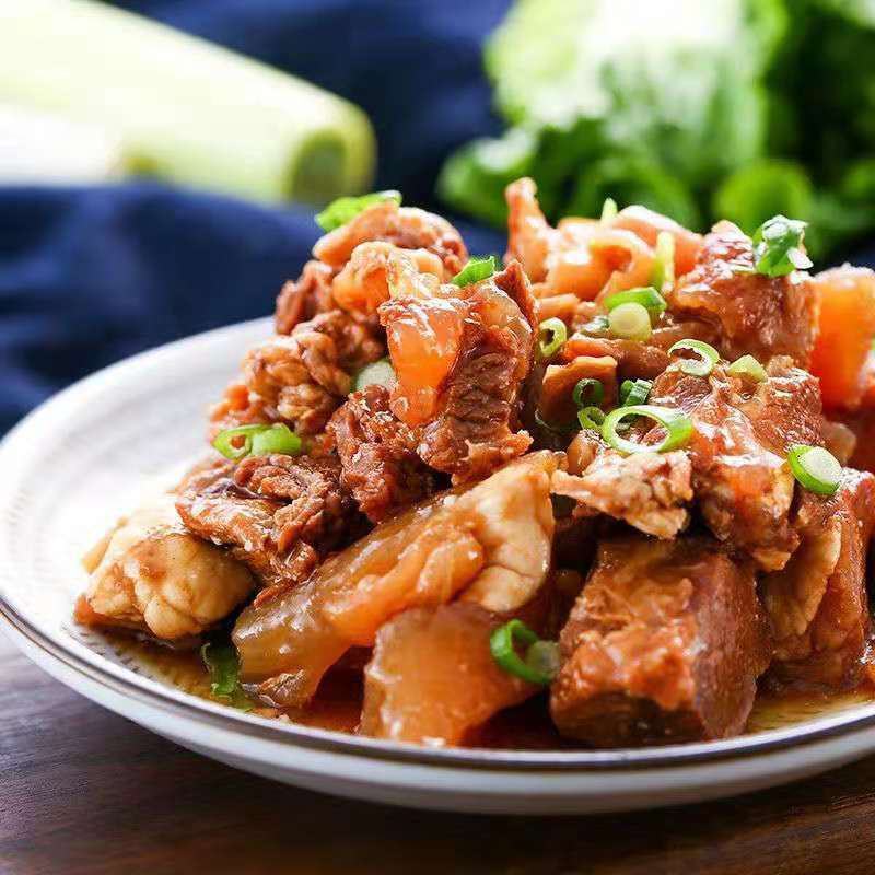 【熟筋头巴脑】5斤无汤全熟筋头巴脑熟牛肉牛蹄筋即食牛肉筋