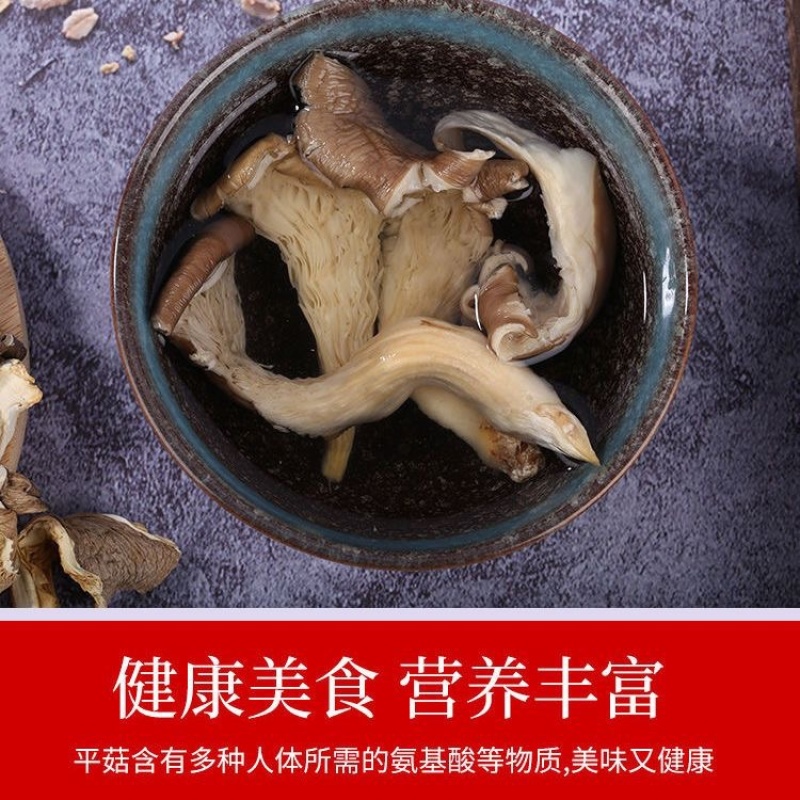 平菇片干货农家新货批发特产真姬菇凤尾菇蘑菇煮汤