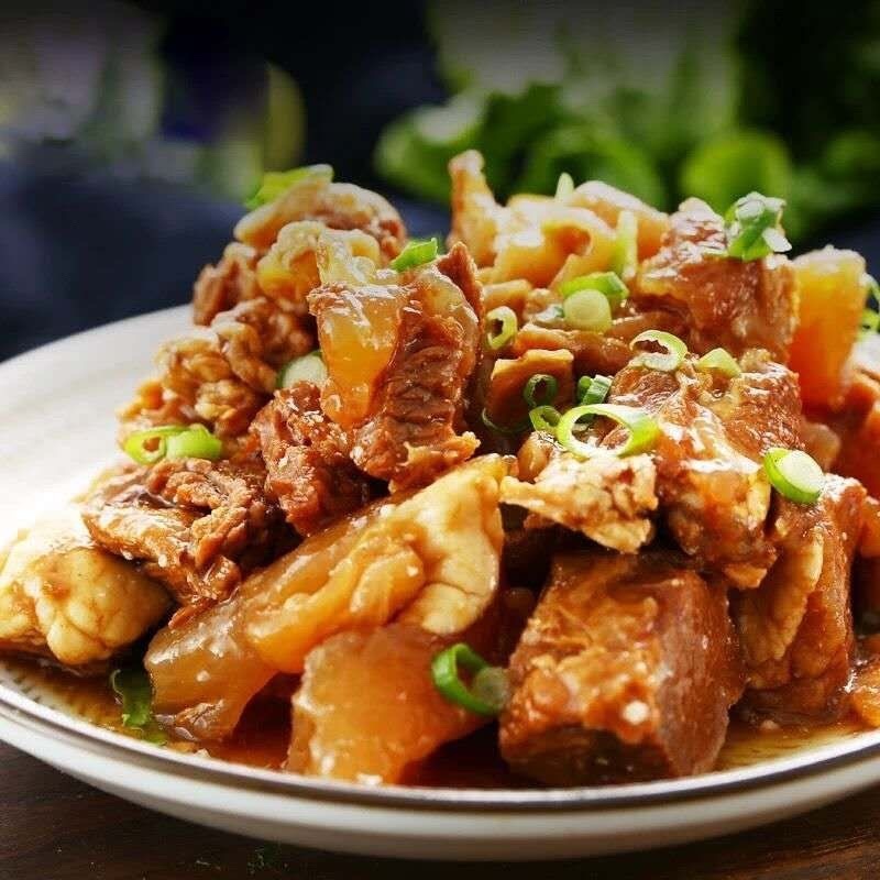 【熟筋头巴脑】5斤全熟开袋即食无汤汁筋头巴脑牛肉筋包邮