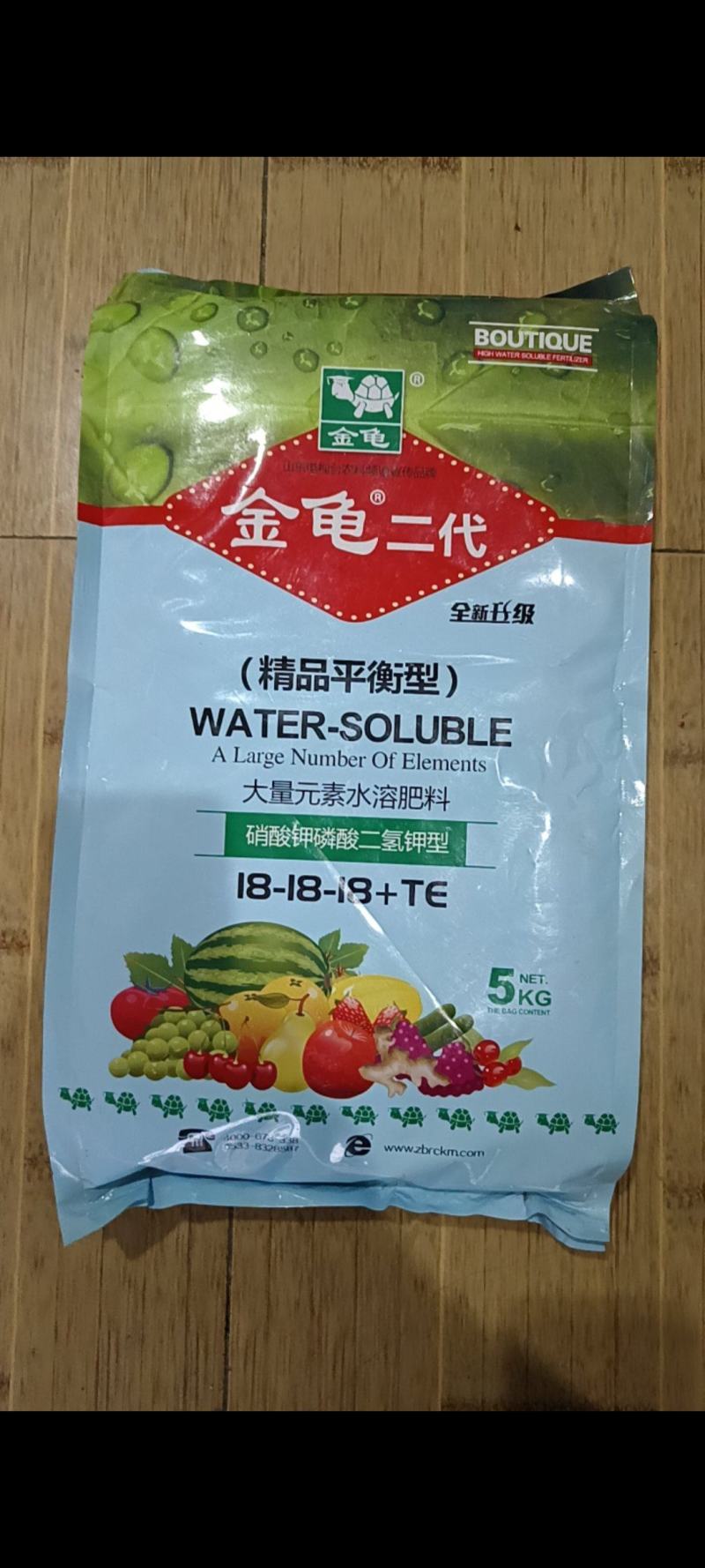 大l量元素水溶肥料，18-18-18平衡肥，磷酸二氢钾