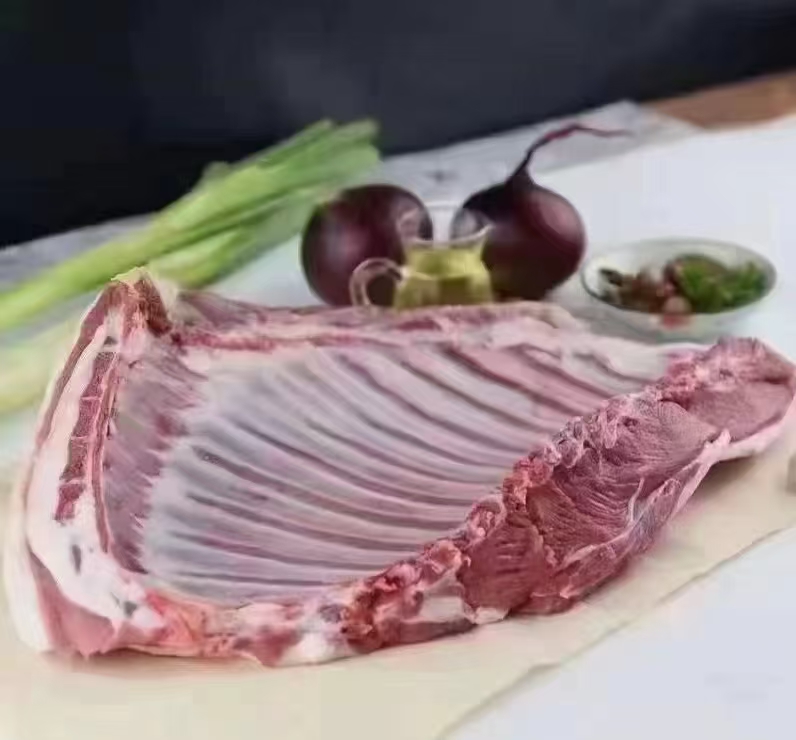 干海带与新鲜排骨摆放对比图