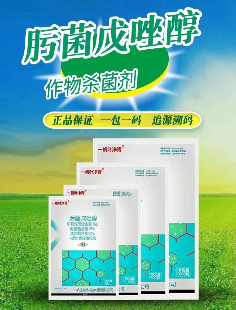 一帆75%肟菌戊唑醇肟菌酯柑橘树疮痂病农药杀菌剂现货杀菌