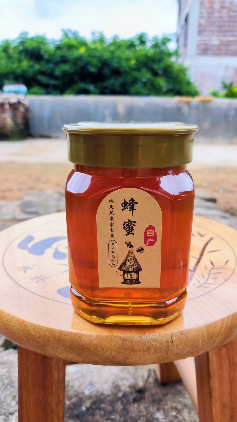 百花蜜农民山下养的正宗蜂蜜，浓度高，***。