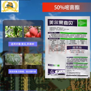 50%醚菌酯喜贝嘧菌酯白粉病斑点落叶病锈农药病害杀菌剂