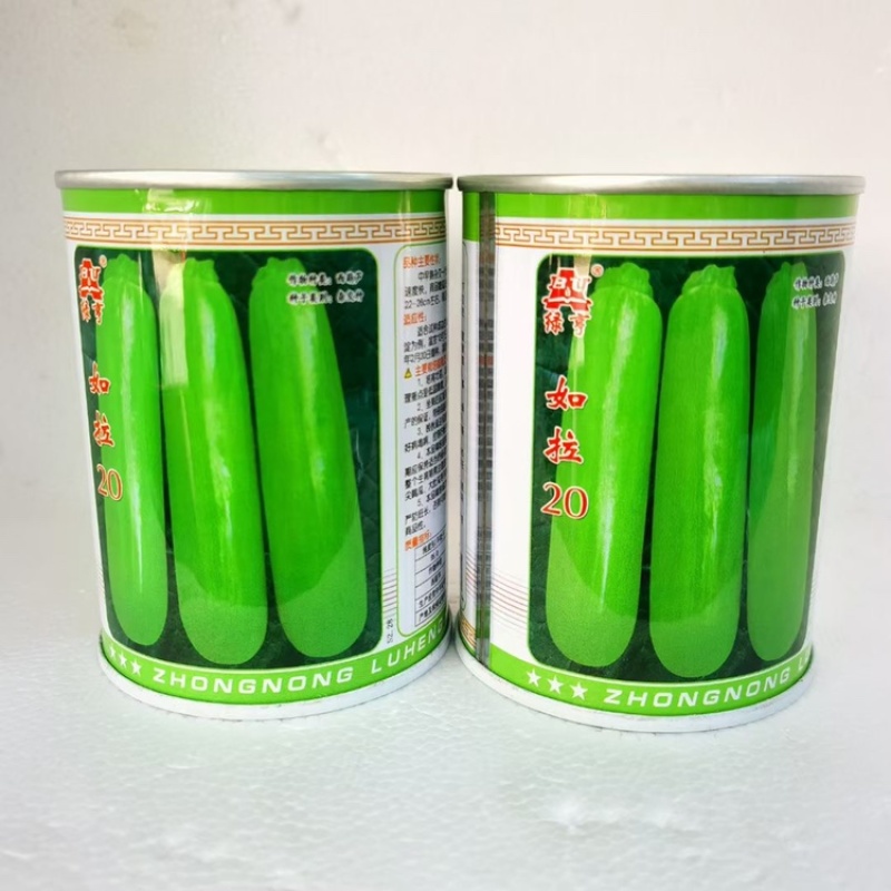 绿亨如拉20西葫芦种子越冬栽培油绿耐低温占瓜种子