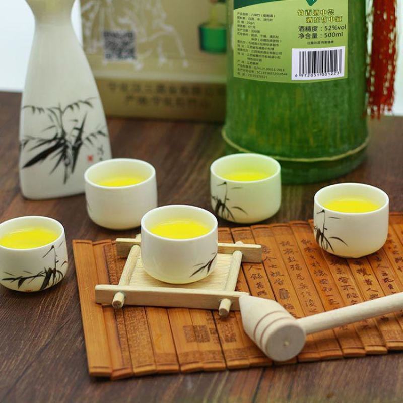 [顺丰快递]竹筒酒52度竹桶鲜竹酒白酒整箱6瓶酒水竹子酒