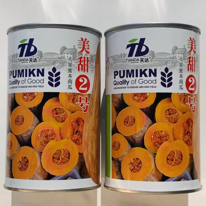 云南天达美甜2号蜜本南瓜种子大棱沟肉质甜