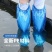 一次性防雨鞋套高筒过膝塑料加厚脚套水上乐园防水漂流养殖场