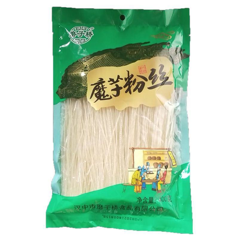 【魔芋粉丝】低0脂蒟蒻面低干魔芋粉丝粉条干袋装方便速食