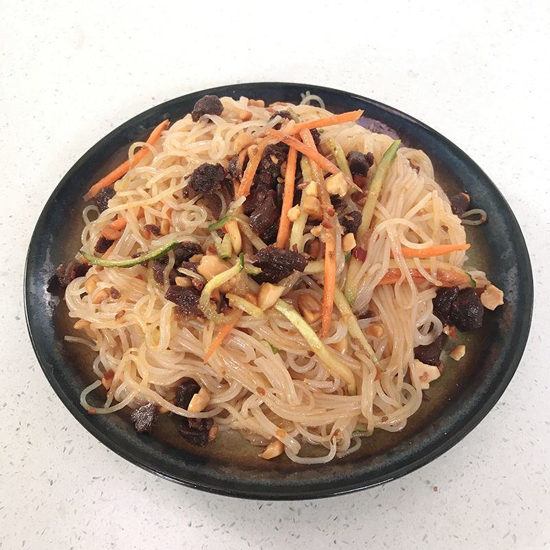 【魔芋粉丝】低0脂蒟蒻面低干魔芋粉丝粉条干袋装方便速食