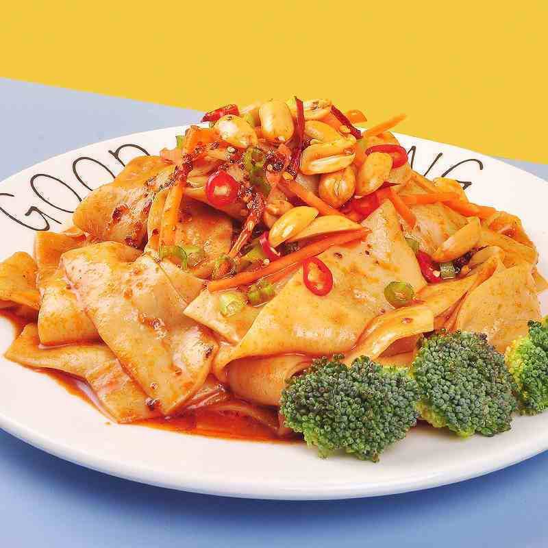 【魔芋凉皮】魔芋凉皮即食方便速食主食0脂肪低卡代餐饱腹热