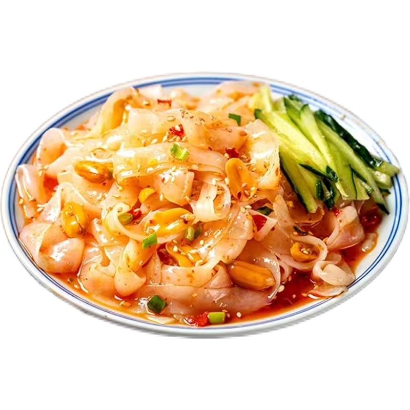 【魔芋凉皮】魔芋凉皮即食方便速食主食0脂肪低卡代餐饱腹热