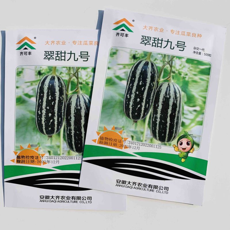 翠甜九号博洋甜瓜种子薄皮早熟肉质酥脆