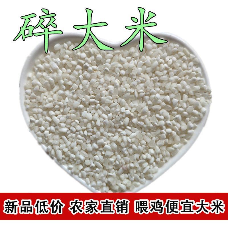 喂鸡便宜大米碎米100斤50斤批发价家禽动物饲料喂狗鸟食