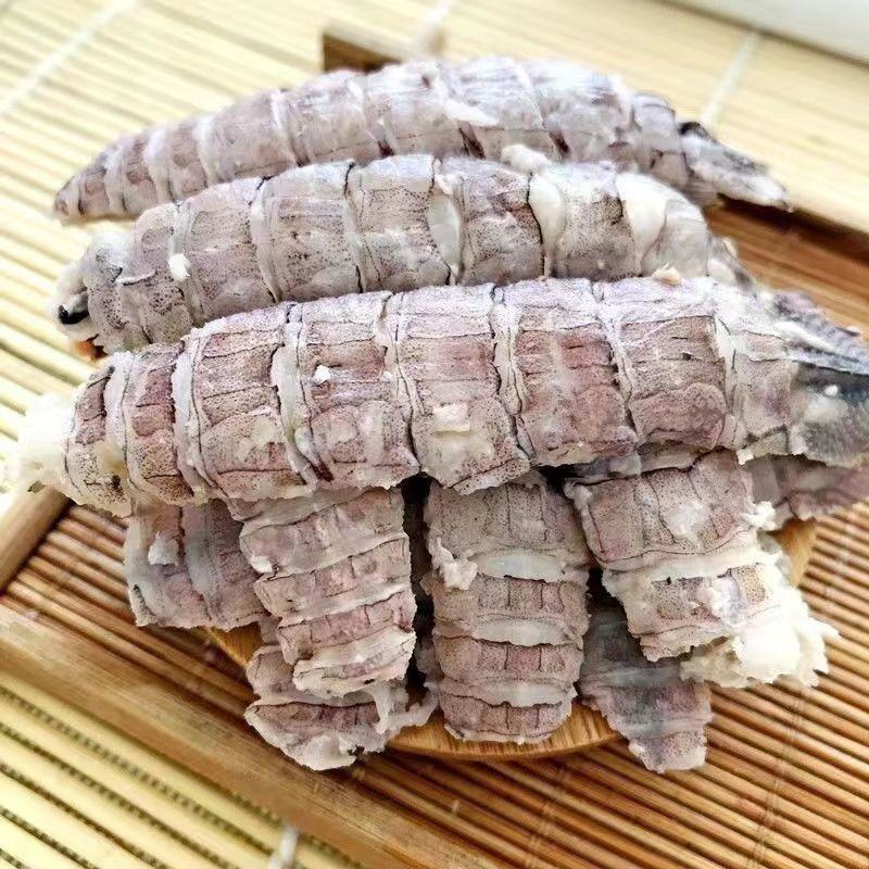 新鲜现剥冷冻皮皮虾肉馅虾姑虾爬子琵琶虾虾仁肉火锅丸子饺子
