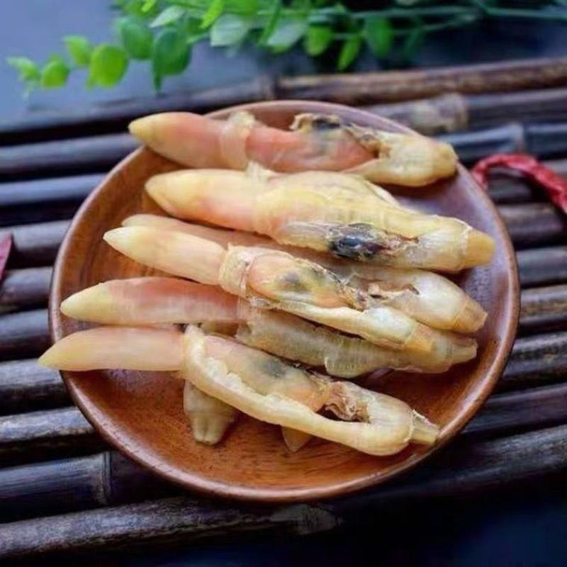 新货蛏子干海蛏干100克-500克淡晒海蛏子肉大蛏子肉干