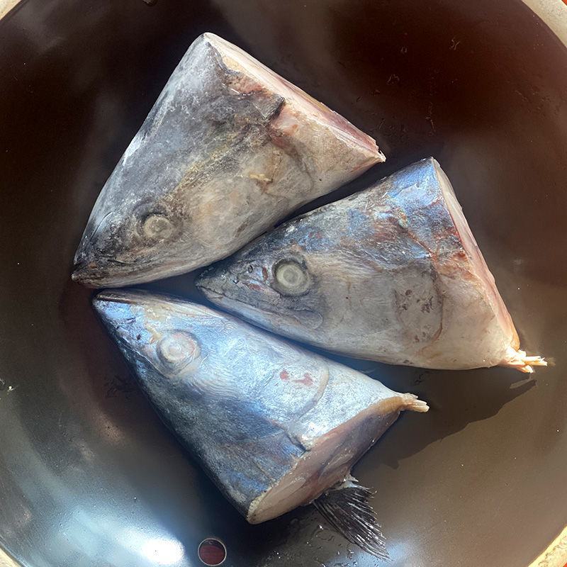 新鲜鲅鱼头马鲛鱼块鲅鱼水饺馅海鱼海产批发新鲜鲅鱼头马鲛鱼