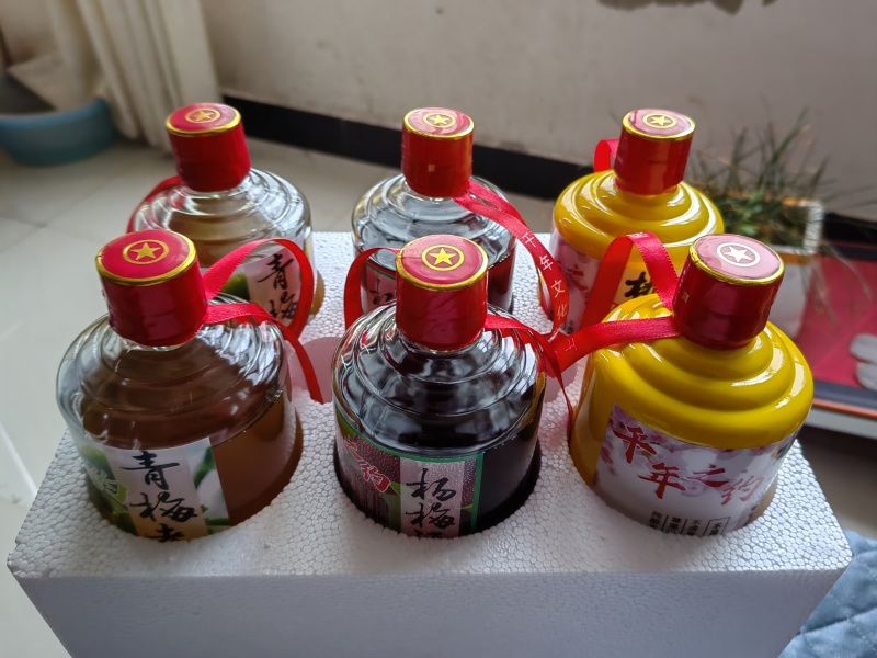 农村纯酿米酒桃花酒、青梅酒、百香果酒、杨梅酒、葡萄酒、