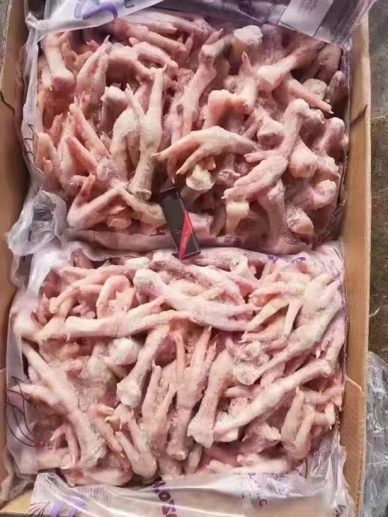 大量现货鸡爪、无骨鸡爪、爪骨，质优价廉量大优惠，厂家直销