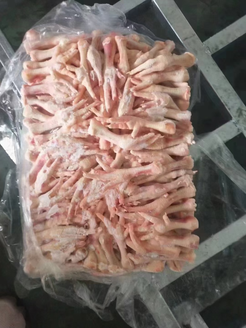 大量现货鸡爪、无骨鸡爪、爪骨，质优价廉量大优惠，厂家直销