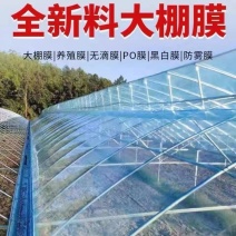 进口大棚膜无滴膜PO膜消雾加厚薄膜保温透明加厚种植塑料膜