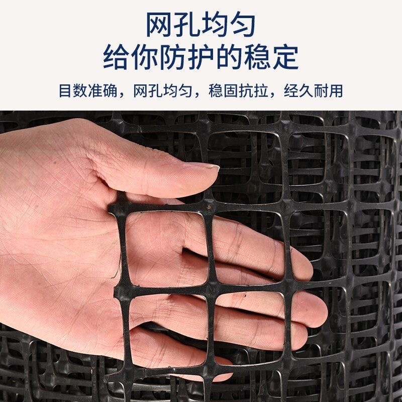 养鸡网塑料养殖网圈地网土工格栅护栏网家禽养殖围栏网