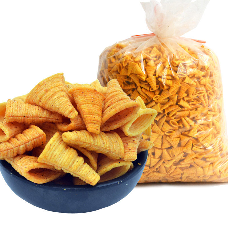 新瑞食品牛角脆妙脆角锅巴薯片膨化零食休闲食品批发