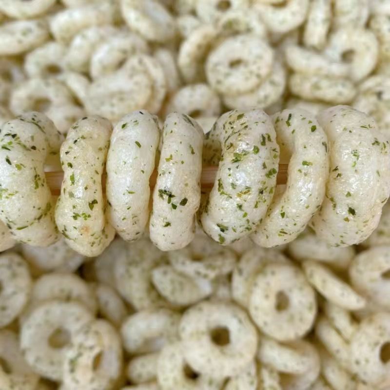 甜甜圈蔬菜圈麦烧经典怀旧零食膨化食品休闲薯片海苔味批发