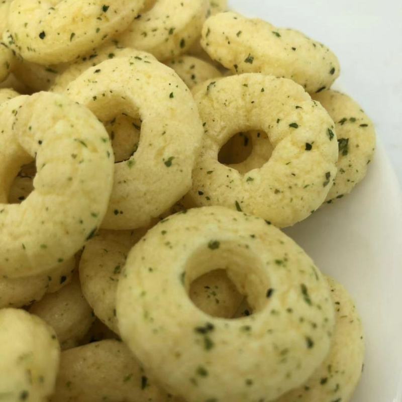 甜甜圈蔬菜圈麦烧经典怀旧零食膨化食品休闲薯片海苔味批发
