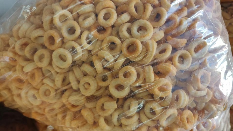 甜甜圈蔬菜圈麦烧经典怀旧零食膨化食品休闲薯片海苔味批发