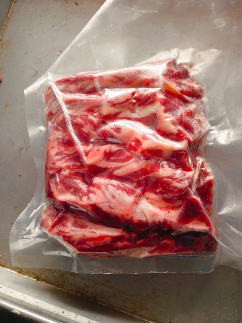 山东精修牛腹肉条，精修肉条，支持视频看货选货