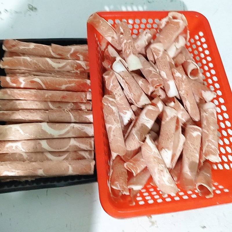 清真纯干原切非调理羊肉卷