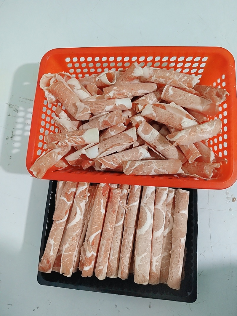 清真纯干原切非调理羊肉卷