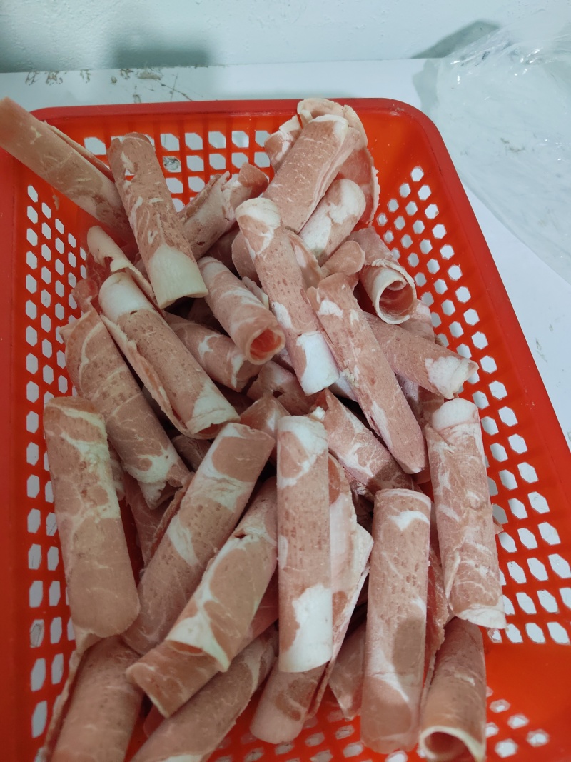 清真纯干原切非调理羊肉卷