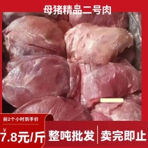 东北精品母猪二号精肉，工厂直发，保质保量，欢迎选购