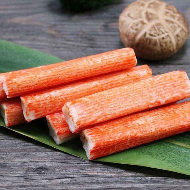 【蟹柳】蟹棒蟹柳500g30根寿司料理材料蟹肉棒海鲜火锅