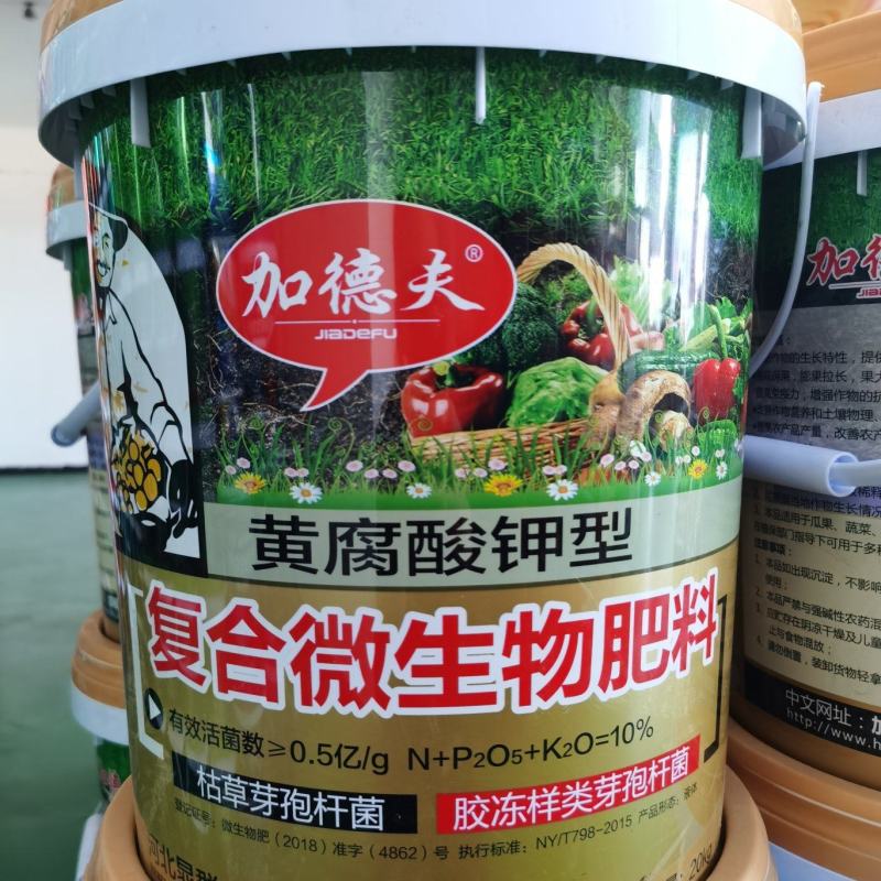 复合微生物肥料（黄腐酸钾型）买十送一