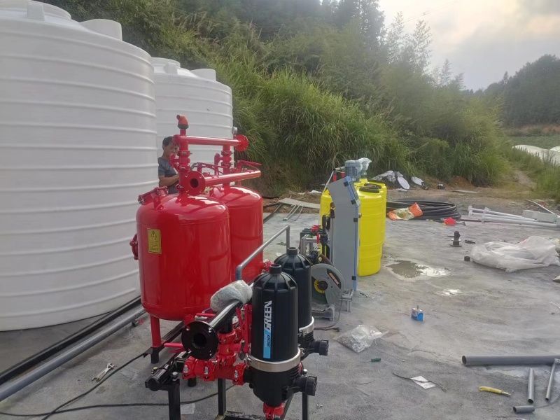 手动自动反冲洗砂石过滤器农用滴灌碟片过滤器河水砂质水过滤