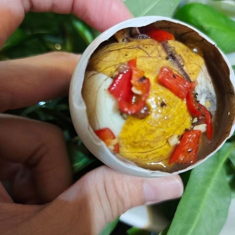 开口鸭蛋。扣蛋。