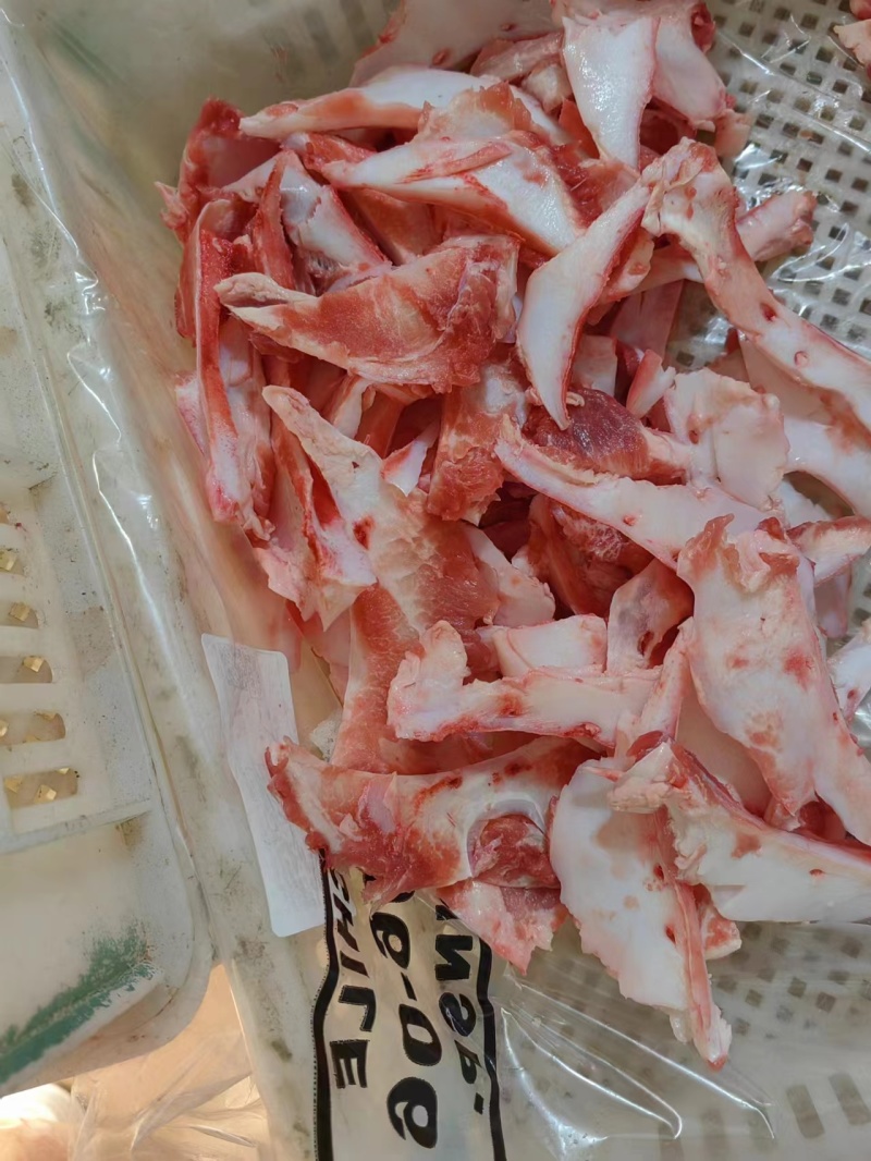 肥猪月牙骨脆骨软骨单面肉厂家直发量大价优