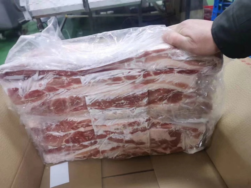 带皮五花肉条新货手续齐全厂家直发量大价优